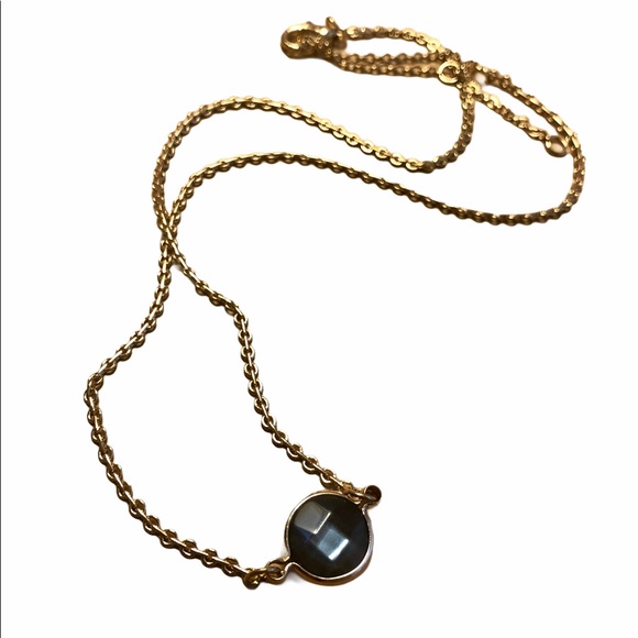 Anthropologie Jewelry - Anthropologie Sapphire September Stone Necklace